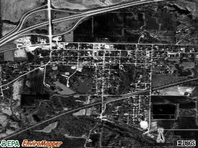 Pocahontas satellite photo by USGS