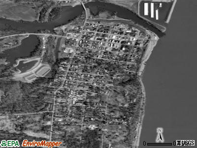 Golconda satellite photo by USGS