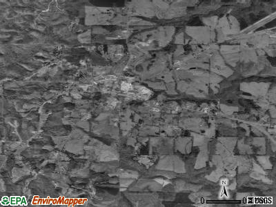 Walsh satellite photo by USGS