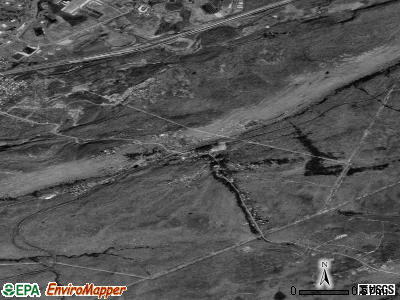 Laurel Run satellite photo by USGS