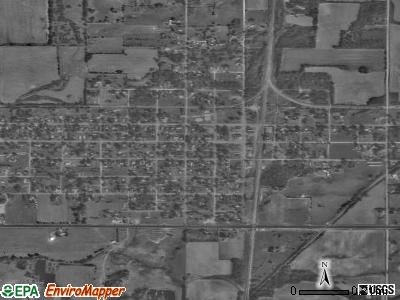Cherokee satellite photo by USGS