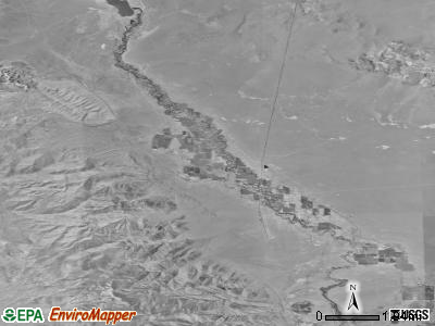 Schurz satellite photo by USGS