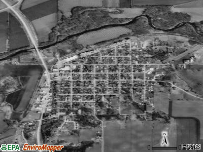Sioux Rapids satellite photo by USGS