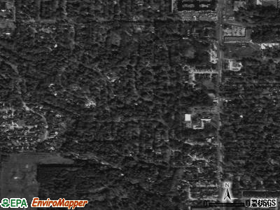 Normangee satellite photo by USGS