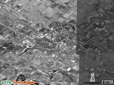 San Benito satellite photo by USGS