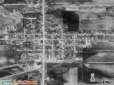 Brownsdale satellite photo by USGS