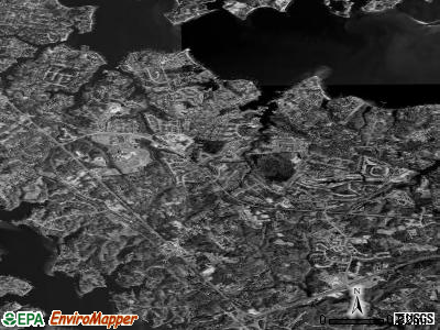 Arnold satellite photo by USGS