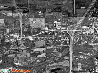 West City satellite photo by USGS