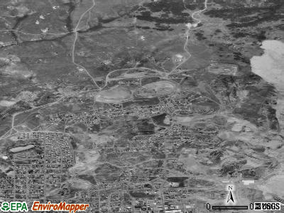 Walkerville satellite photo by USGS