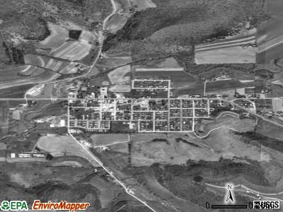 Coon Valley satellite photo by USGS