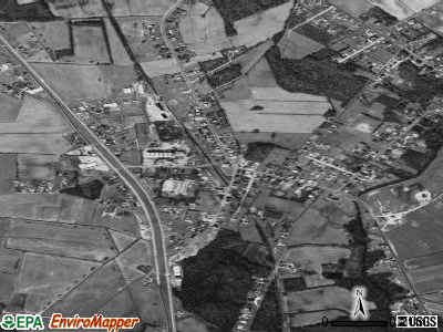 Frankford satellite photo by USGS