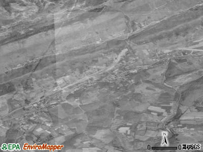 Rose Hill satellite photo by USGS