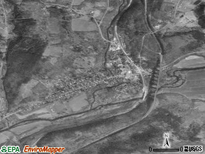 Nicholson satellite photo by USGS