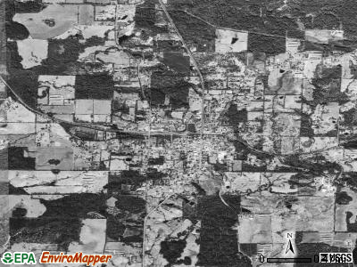 Lockesburg satellite photo by USGS
