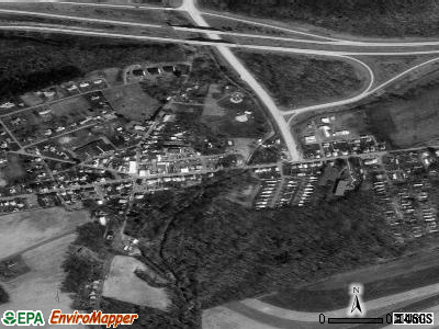 Thompsontown satellite photo by USGS