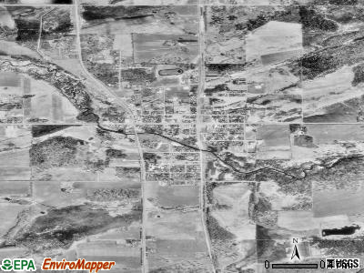 Fultonville satellite photo by USGS