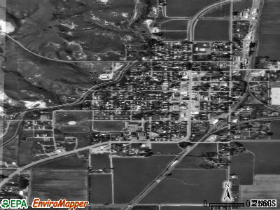Fairview satellite photo by USGS