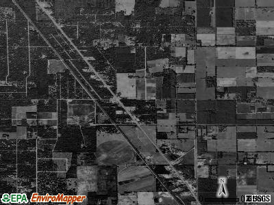 Andrews satellite photo by USGS