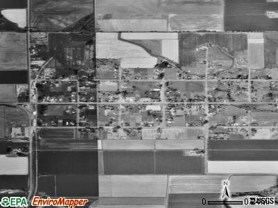 Menan satellite photo by USGS