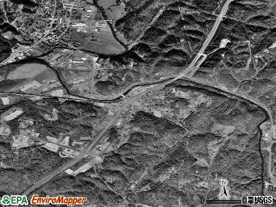 East Ellijay satellite photo by USGS