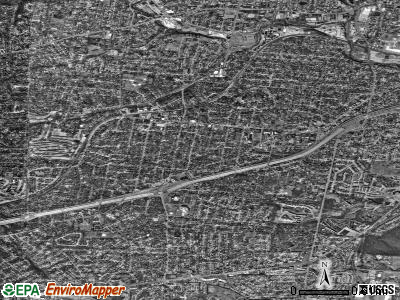 Webster Groves satellite photo by USGS