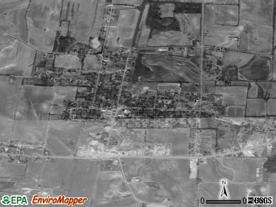 Maury City satellite photo by USGS