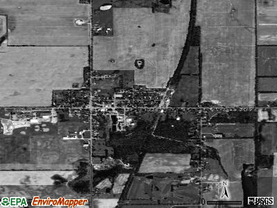 Springport satellite photo by USGS