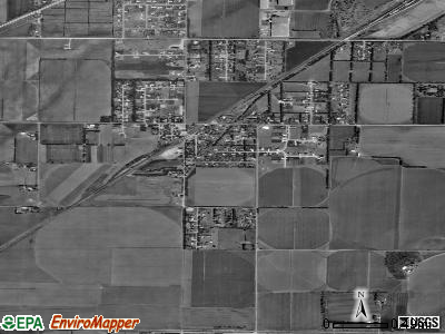 Lake Benton satellite photo by USGS