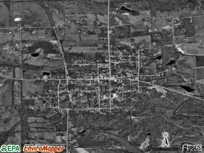 Creal Springs satellite photo by USGS