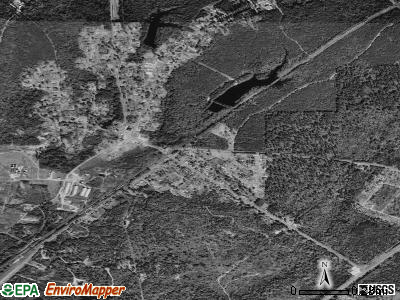 Urania satellite photo by USGS
