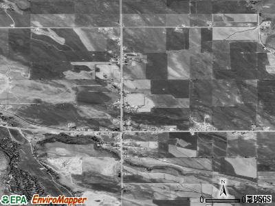 Francis satellite photo by USGS