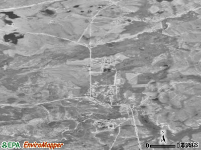 Heart Butte satellite photo by USGS