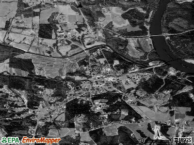 Catawba satellite photo by USGS