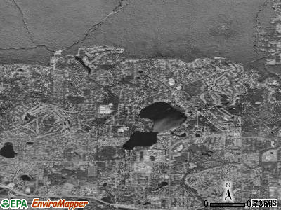 Wekiwa Springs satellite photo by USGS