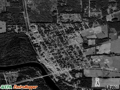 Branford satellite photo by USGS