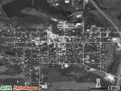 Holland satellite photo by USGS