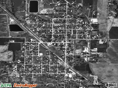 Willisville satellite photo by USGS