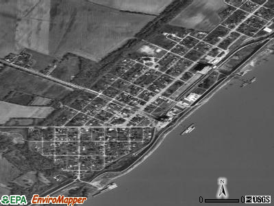 Mound City satellite photo by USGS