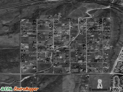 Grand View Estates satellite photo by USGS