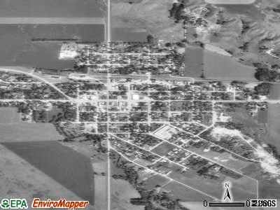 Browns Valley satellite photo by USGS