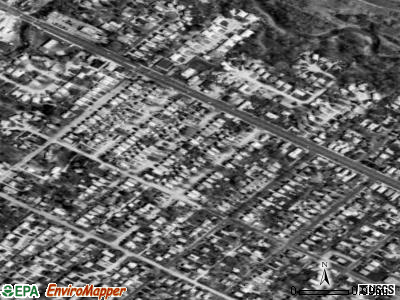Bella Villa satellite photo by USGS