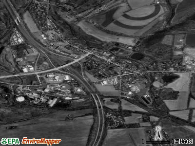 Stockertown satellite photo by USGS