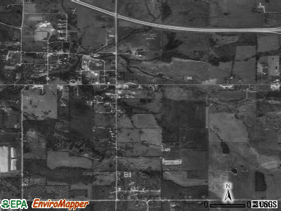 Kansas satellite photo by USGS