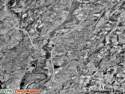 North Haven satellite photo by USGS