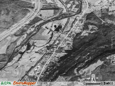Mountainburg satellite photo by USGS