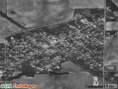 Clarks Hill satellite photo by USGS