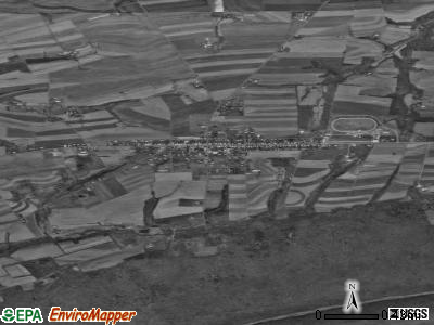 Gratz satellite photo by USGS