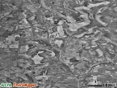 Jacksonville satellite photo by USGS