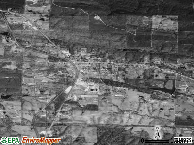 Wickes satellite photo by USGS