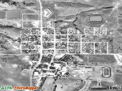 St. Francis satellite photo by USGS